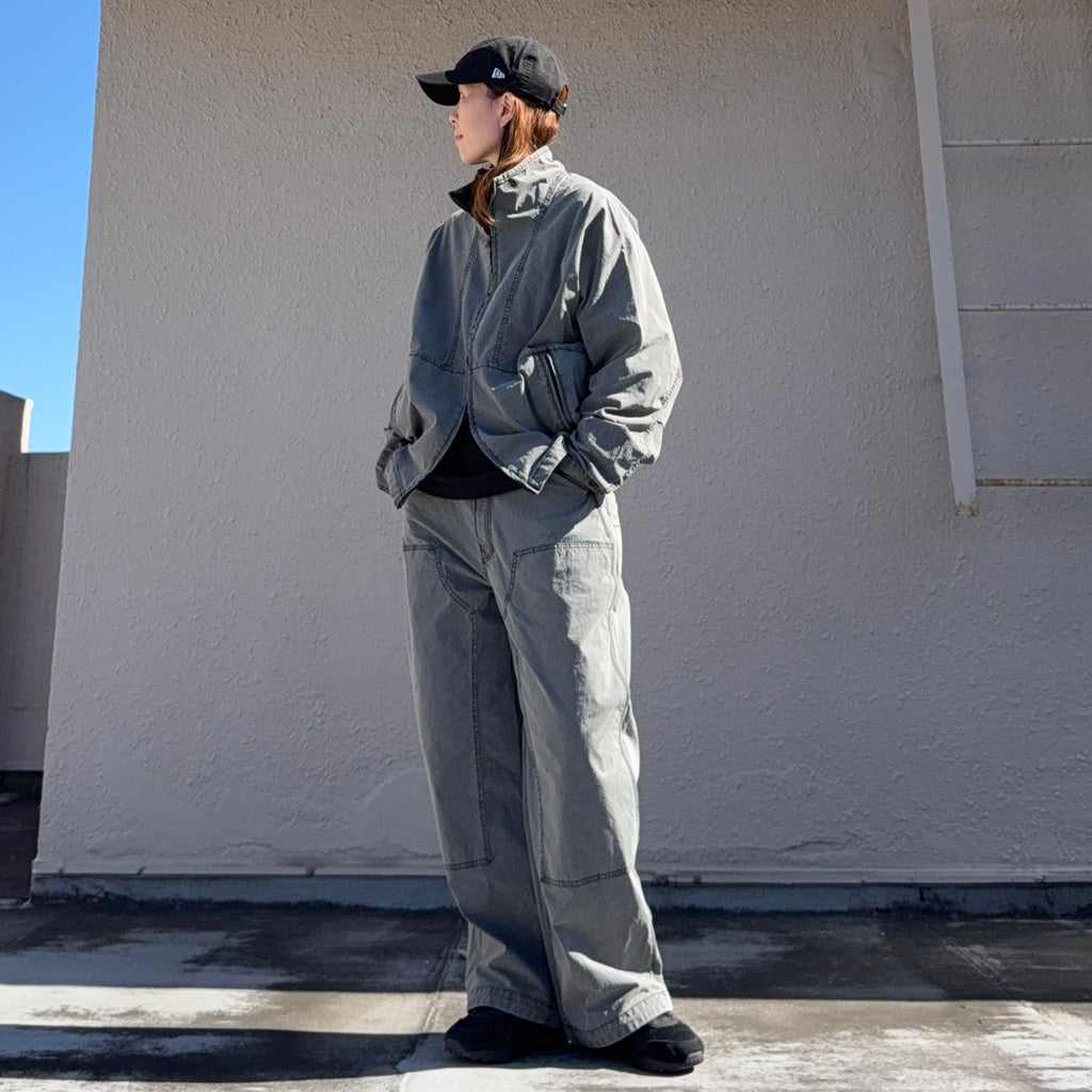 THE NORTH FACE PURPLE LABEL : Cotton Nylon Weather Field Double Knee Pants (Gray)