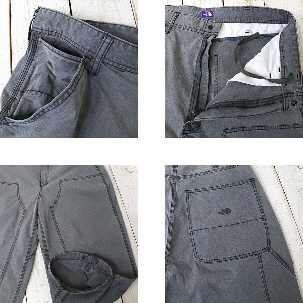 THE NORTH FACE PURPLE LABEL : Cotton Nylon Weather Field Double Knee Pants (Gray)