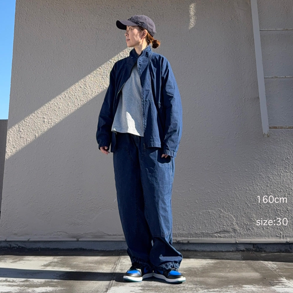 THE NORTH FACE PURPLE LABEL : Cotton Nylon Weather Field Double Knee Pants (Indigo)