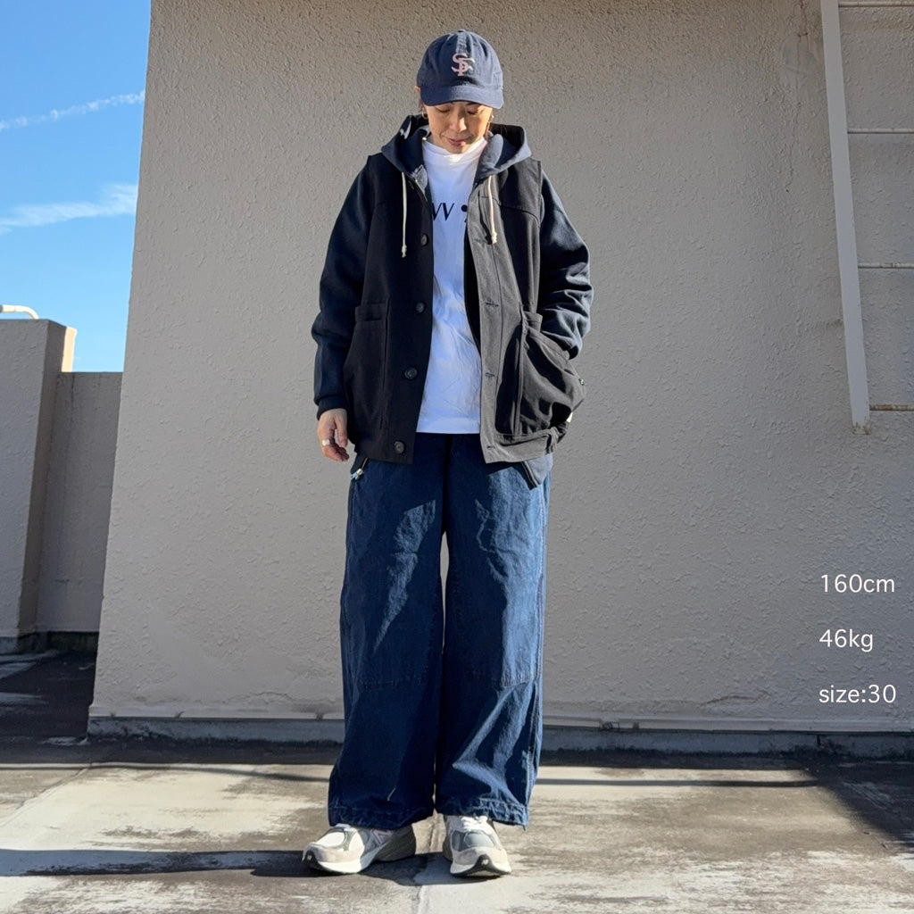 THE NORTH FACE PURPLE LABEL : Cotton Nylon Weather Field Double Knee Pants (Indigo)