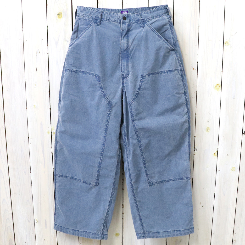 THE NORTH FACE PURPLE LABEL : Cotton Nylon Weather Field Double Knee Pants (Indigo Bleach)