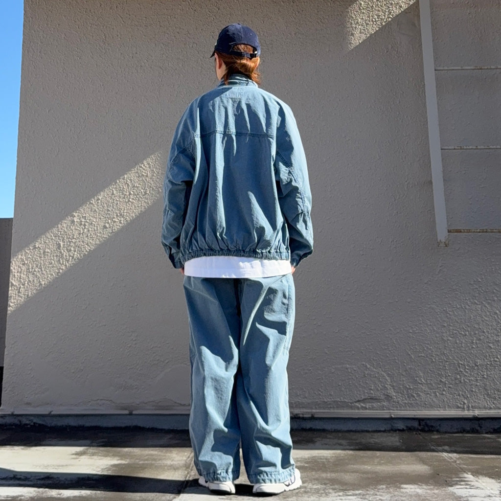 THE NORTH FACE PURPLE LABEL : Cotton Nylon Weather Field Double Knee Pants (Indigo Bleach)