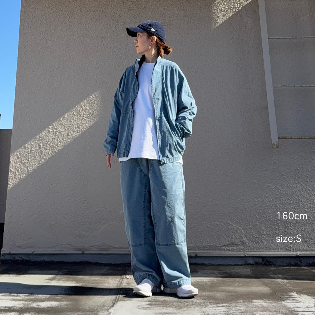 THE NORTH FACE PURPLE LABEL : Cotton Nylon Weather Field Jacket (Indigo Bleach)