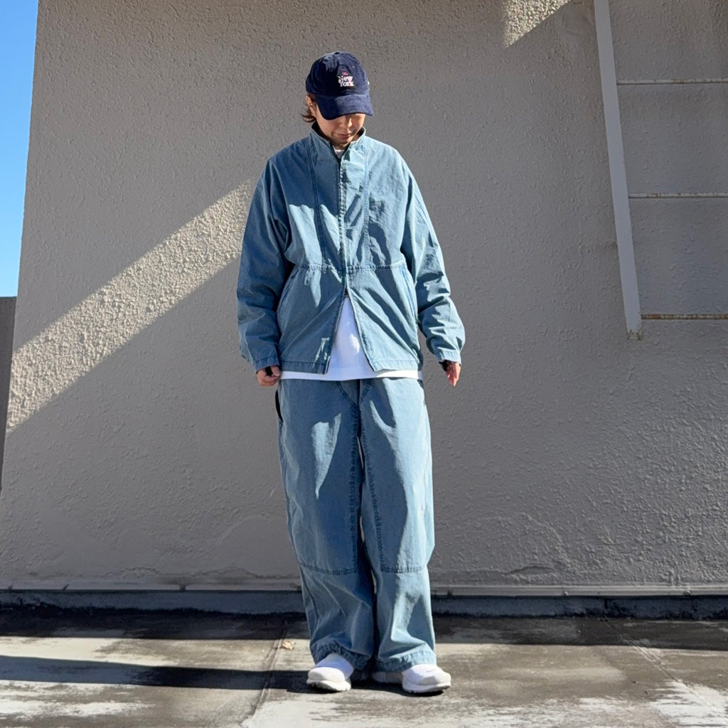 THE NORTH FACE PURPLE LABEL : Cotton Nylon Weather Field Jacket (Indigo Bleach)