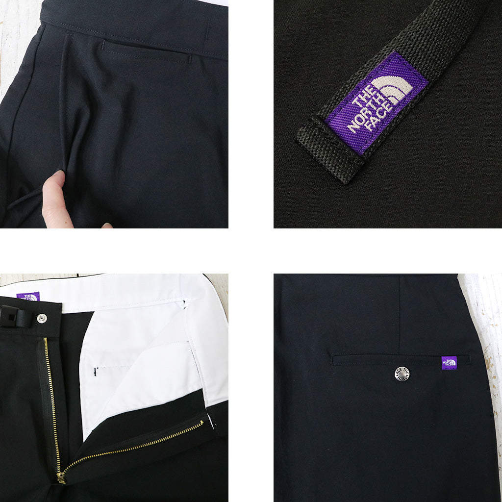 THE NORTH FACE PURPLE LABEL : Polyester Tropical Field Work Pants (Black)