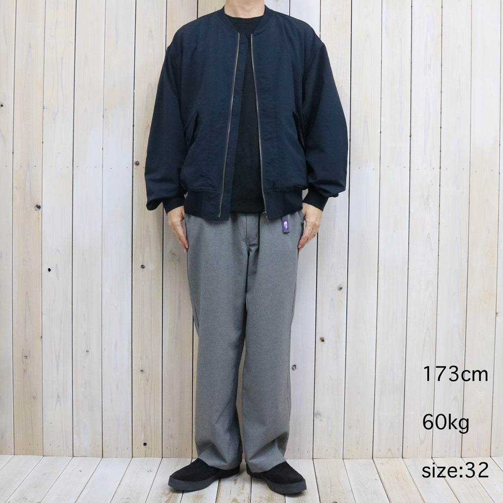 THE NORTH FACE PURPLE LABEL : Polyester Tropical Field Work Pants (Mix Charcoal)