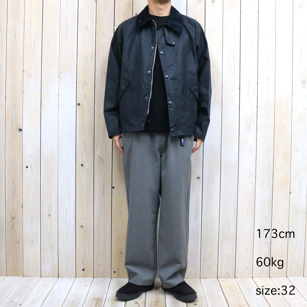 THE NORTH FACE PURPLE LABEL : Polyester Tropical Field Work Pants (Mix Charcoal)