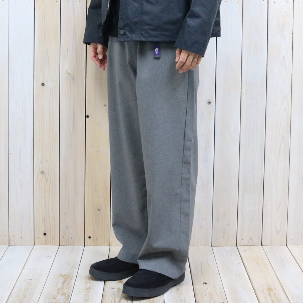 THE NORTH FACE PURPLE LABEL : Polyester Tropical Field Work Pants (Mix Charcoal)
