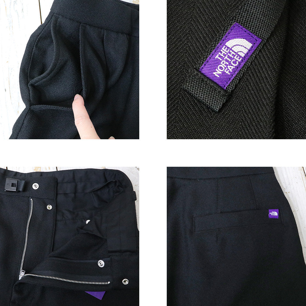 THE NORTH FACE PURPLE LABEL : Herringbone Field Pants (Black)