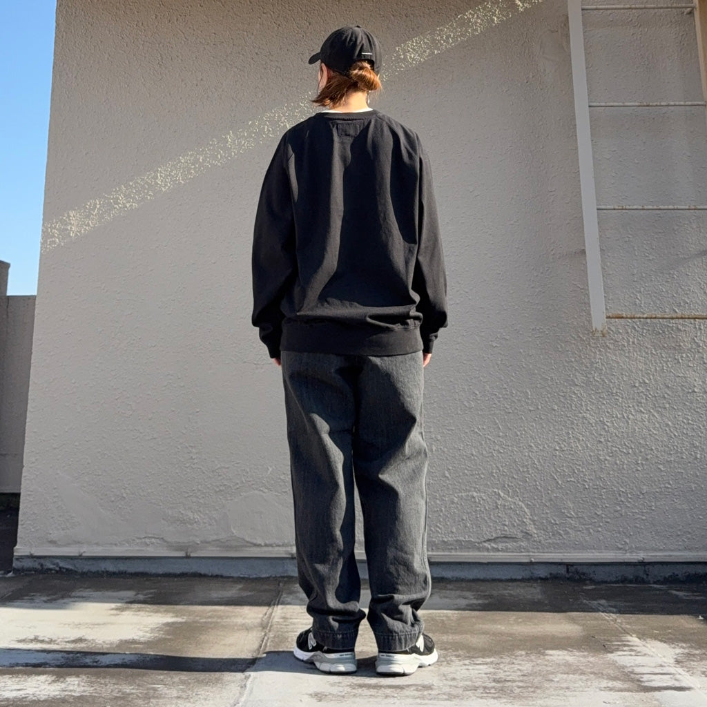 THE NORTH FACE PURPLE LABEL : 9.5oz Field Pullover (Black)