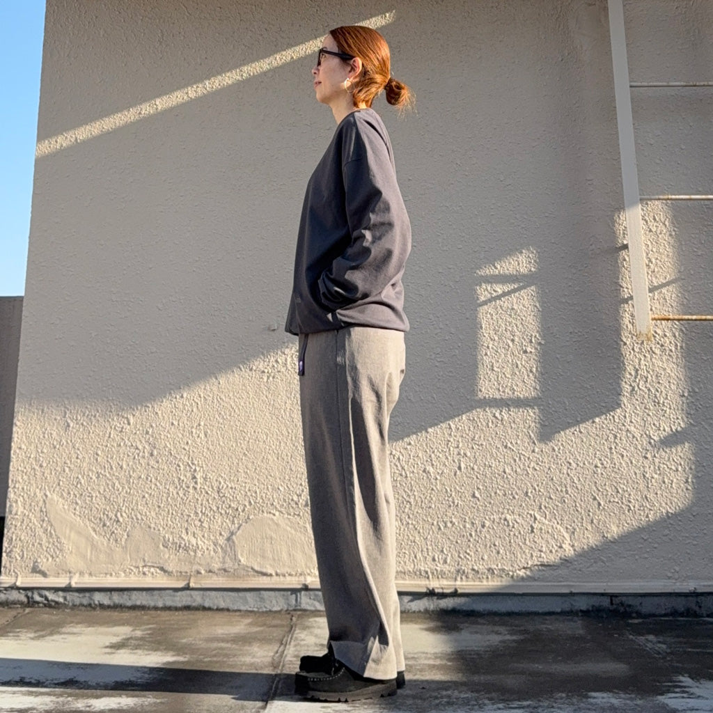 THE NORTH FACE PURPLE LABEL : 9.5oz Field Pullover (Asphalt Gray)