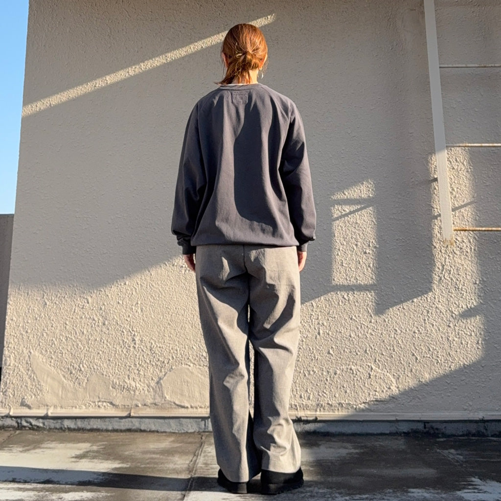 THE NORTH FACE PURPLE LABEL : 9.5oz Field Pullover (Asphalt Gray)