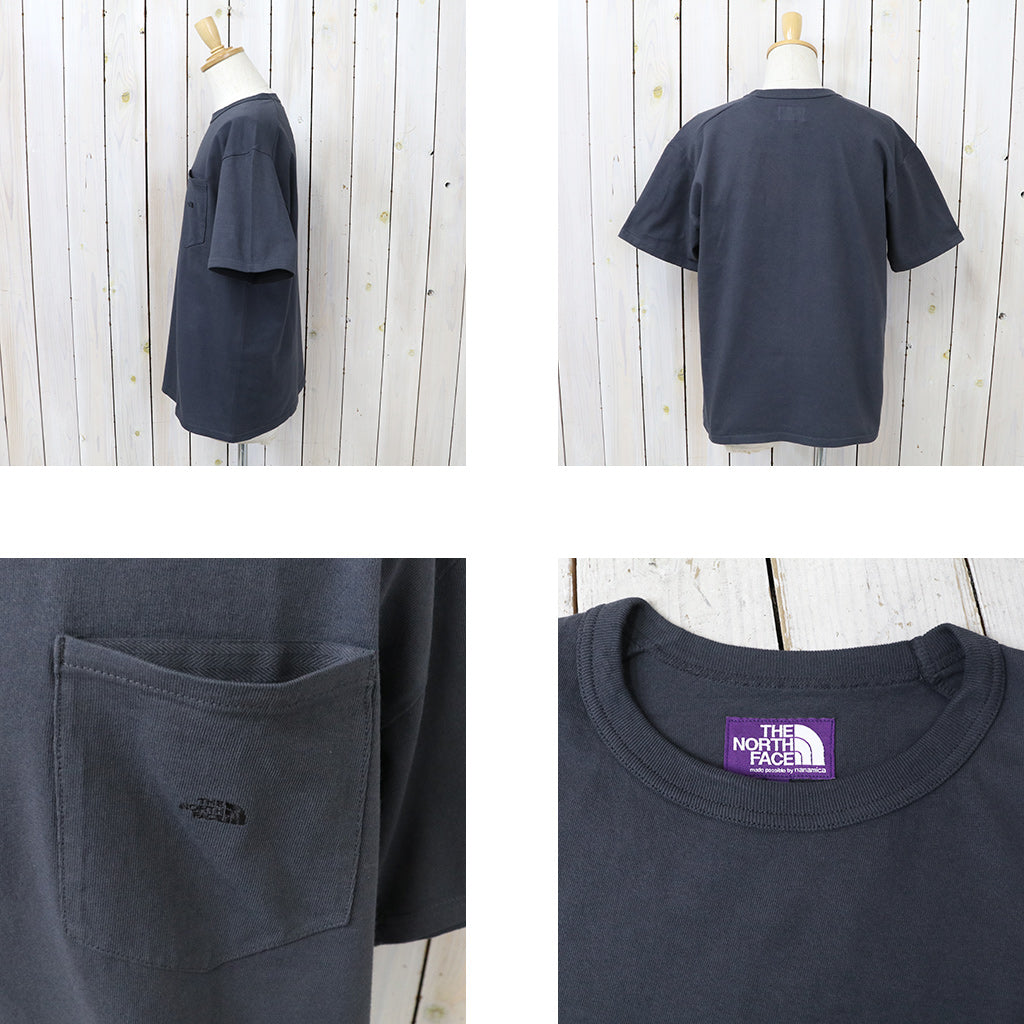 THE NORTH FACE PURPLE LABEL : 8oz Field Pocket Tee (Asphalt Gray)