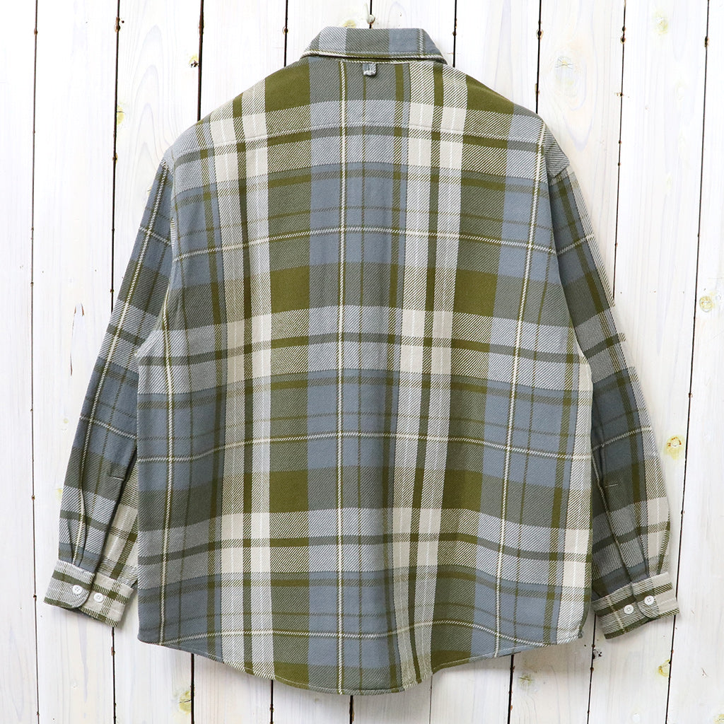 THE NORTH FACE PURPLE LABEL : Flannel Plaid Field Shirt (Khaki)