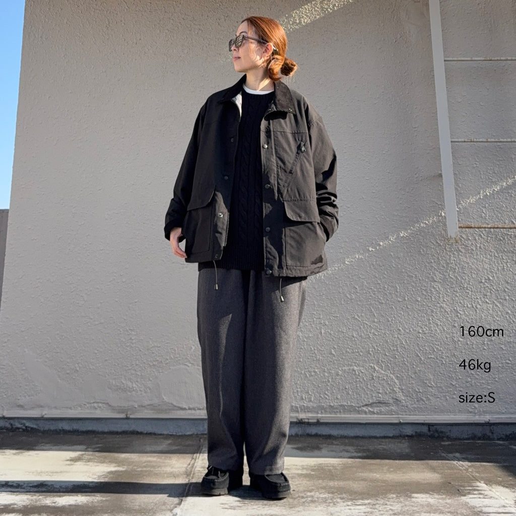 THE NORTH FACE PURPLE LABEL : Double Peak Field Jacket (Black)