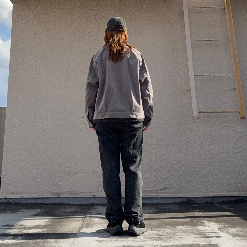 nanamica : Ultrasuede Short Jacket (Gray)