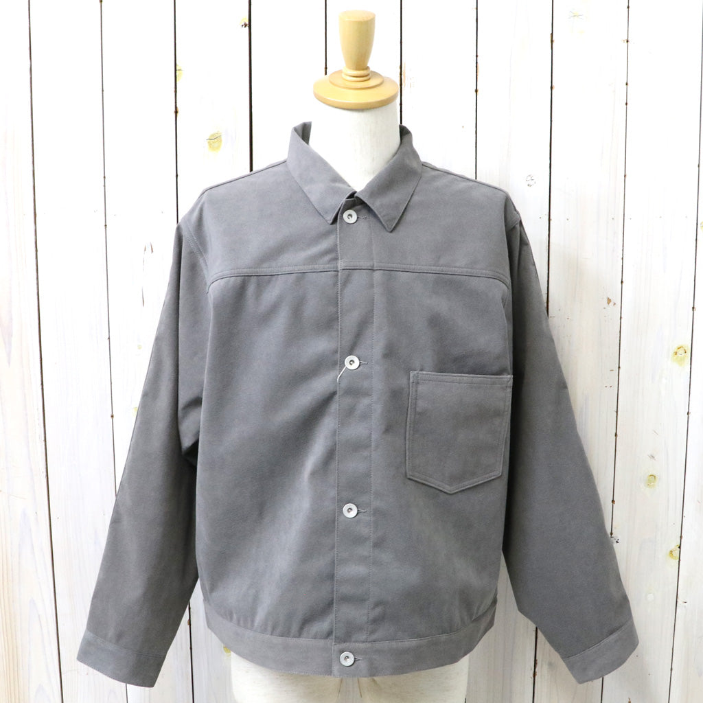 【SALE40%OFF】nanamica : Ultrasuede Short Jacket (Gray)