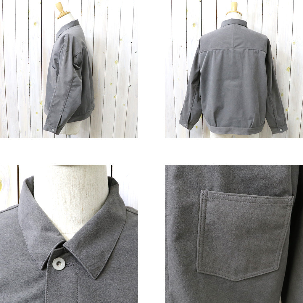 【SALE40%OFF】nanamica : Ultrasuede Short Jacket (Gray)