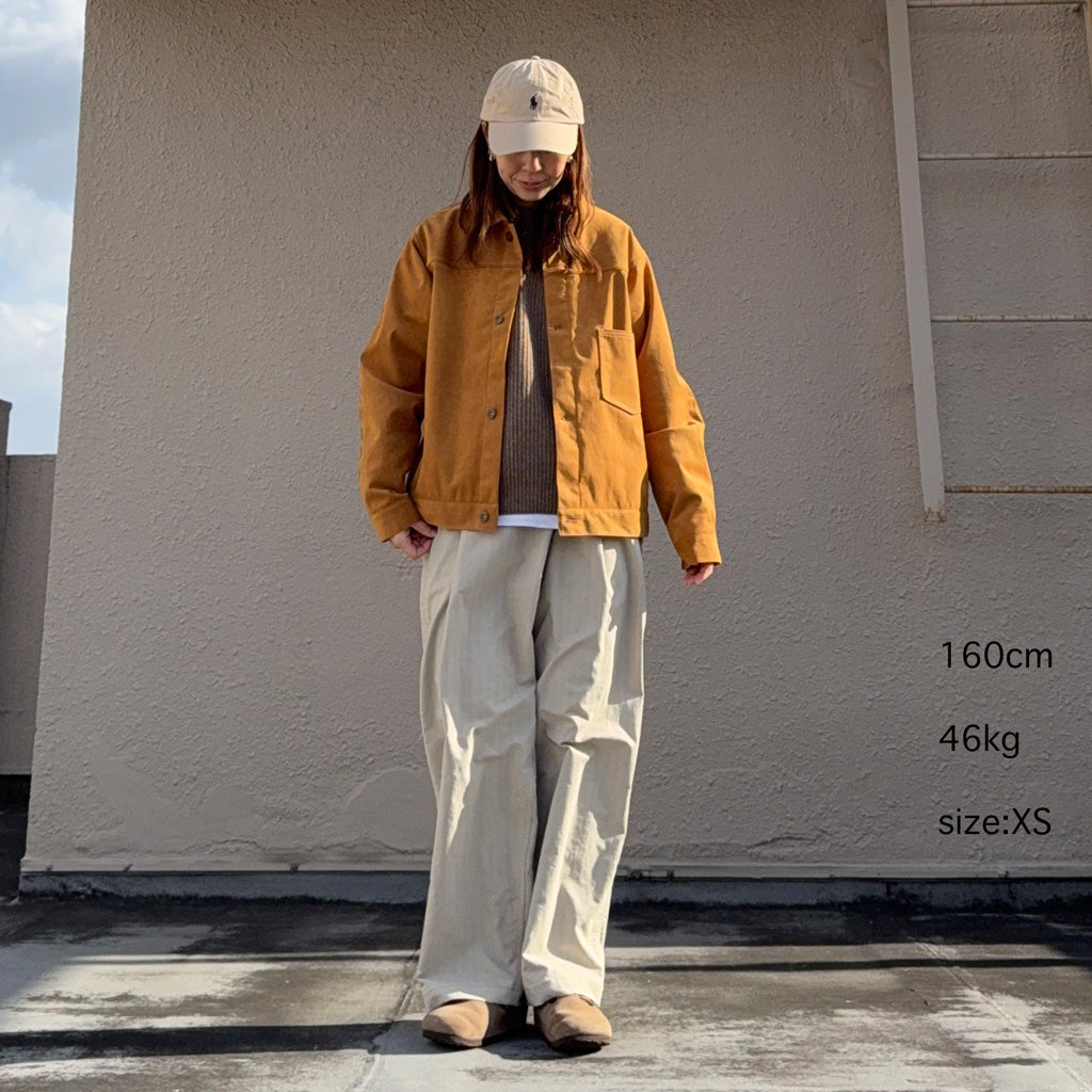 nanamica : Ultrasuede Short Jacket (Camel)