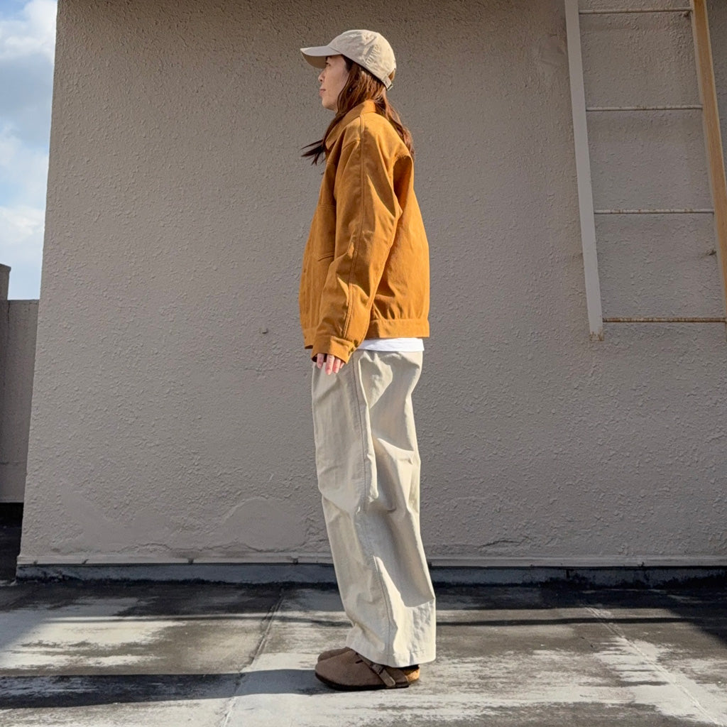 nanamica : Ultrasuede Short Jacket (Camel)