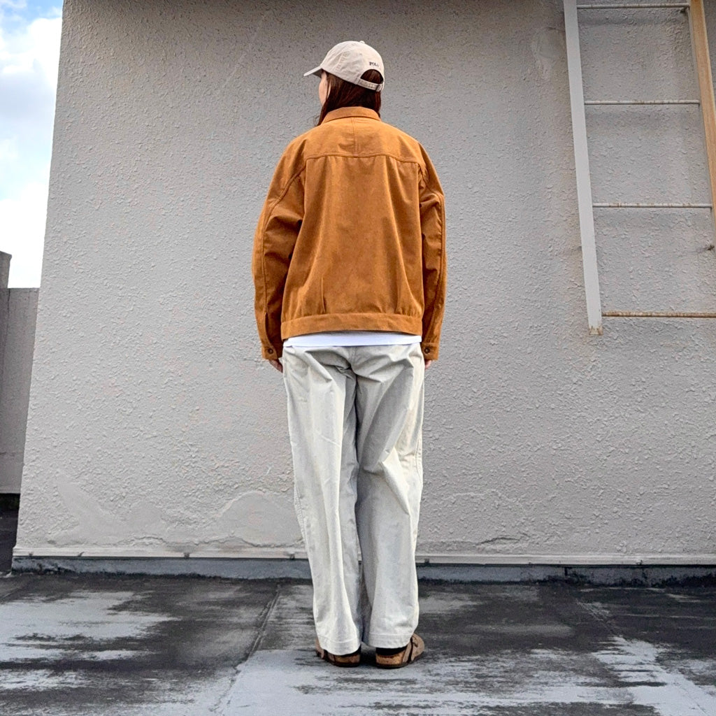 nanamica : Ultrasuede Short Jacket (Camel)