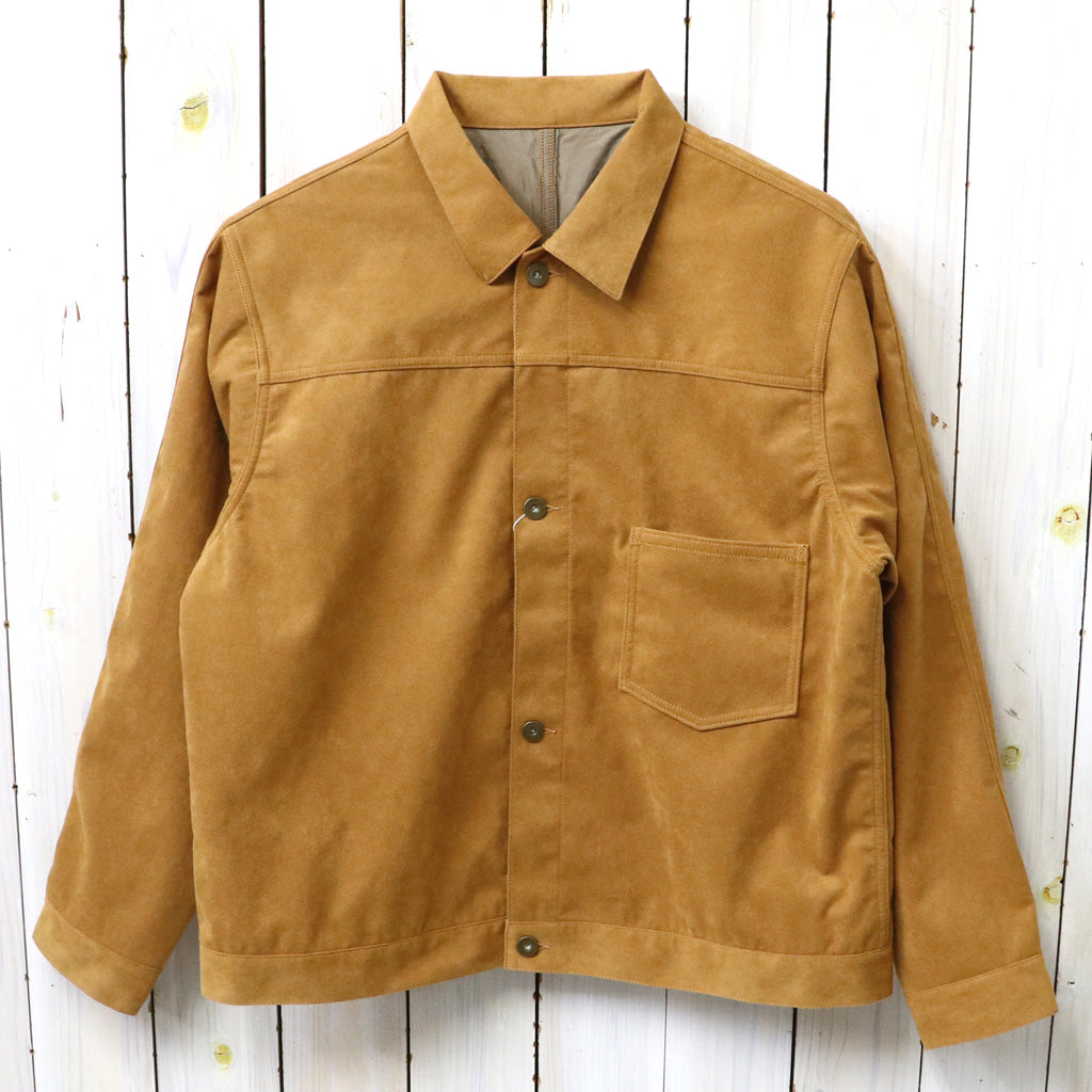 nanamica : Ultrasuede Short Jacket (Camel)