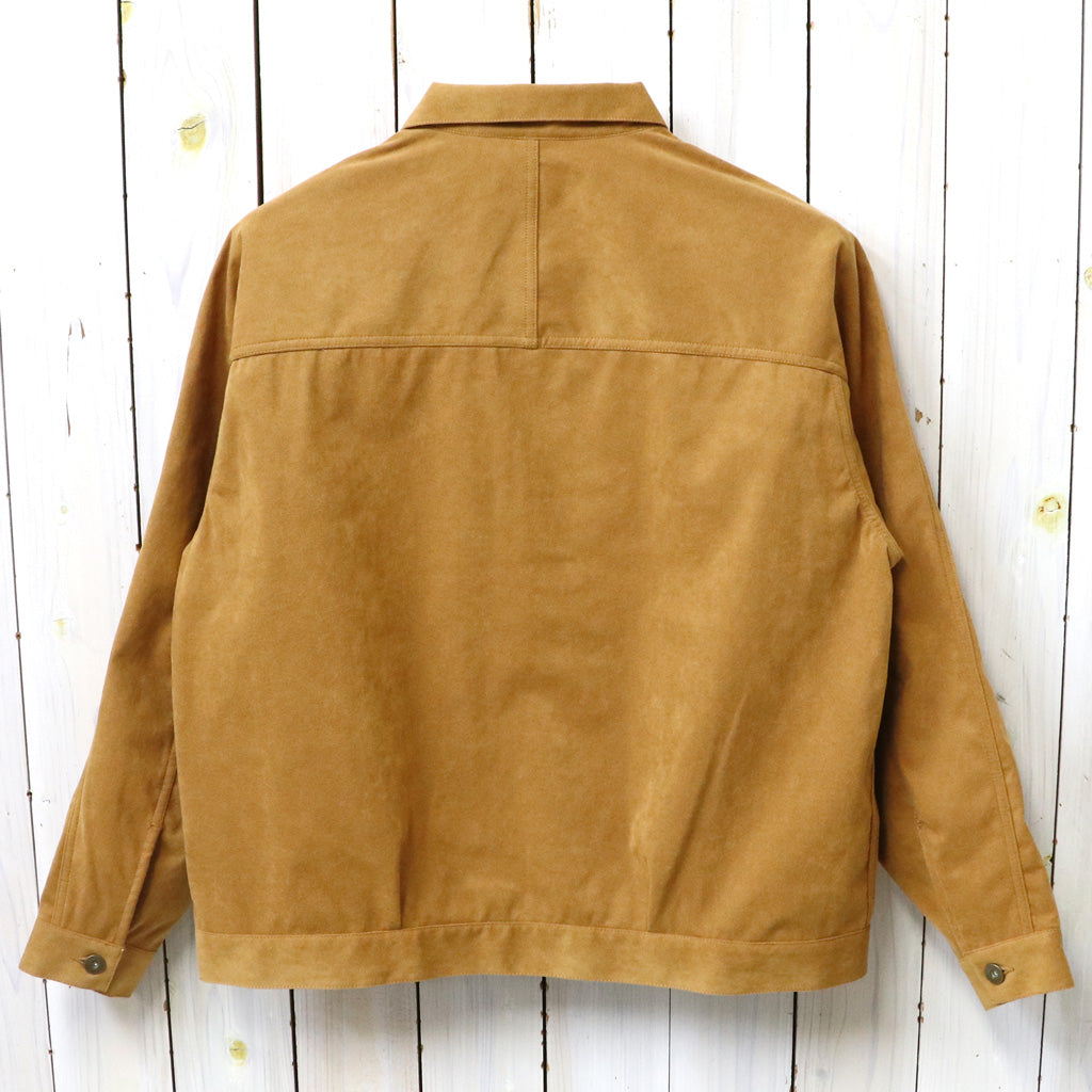 nanamica : Ultrasuede Short Jacket (Camel)