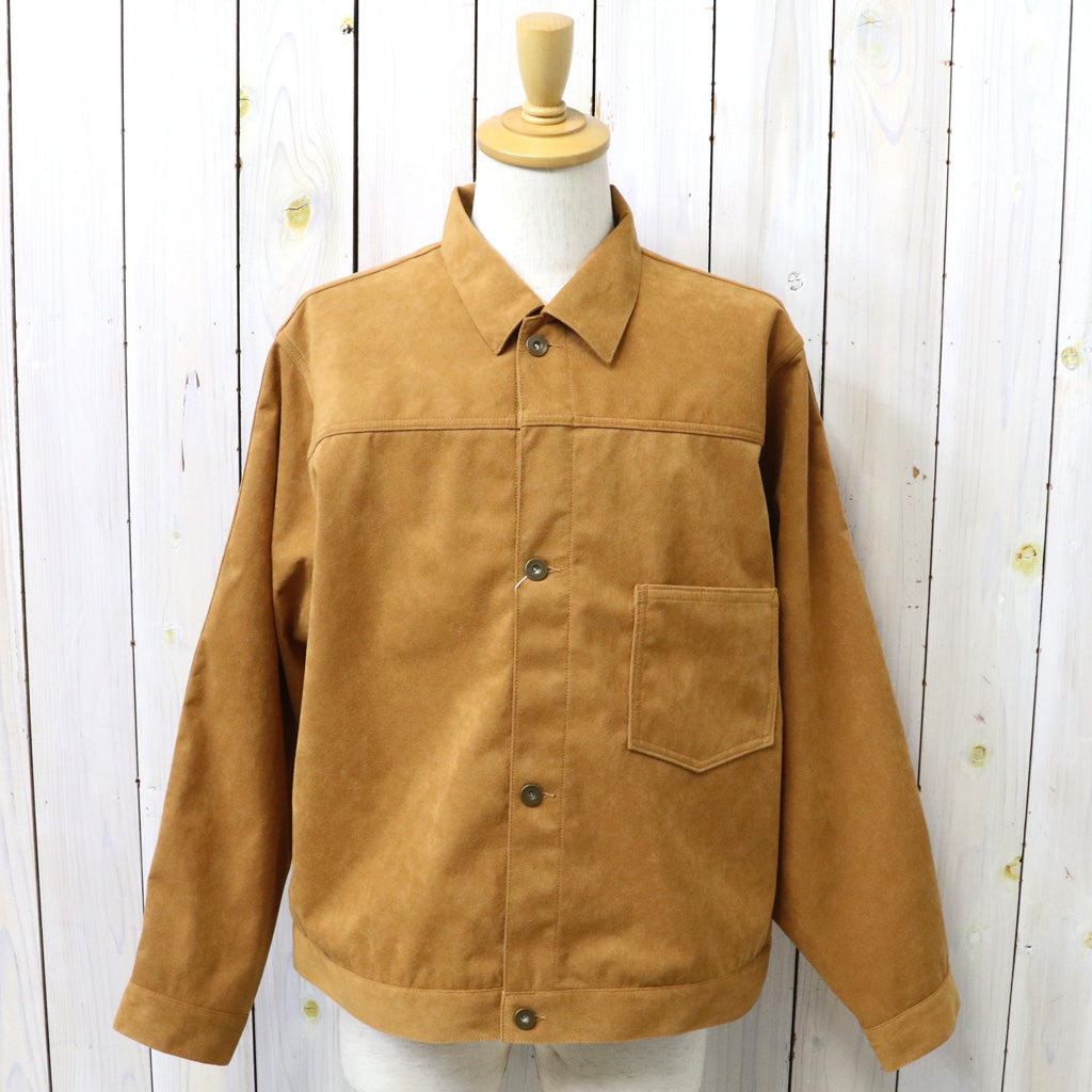 nanamica : Ultrasuede Short Jacket (Camel)