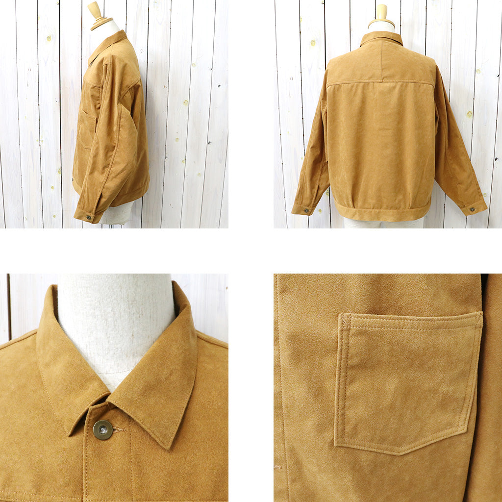 nanamica : Ultrasuede Short Jacket (Camel)