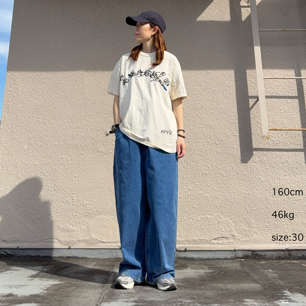 THE NORTH FACE PURPLE LABEL : Indigo Field Pants (Indigo Bleach)