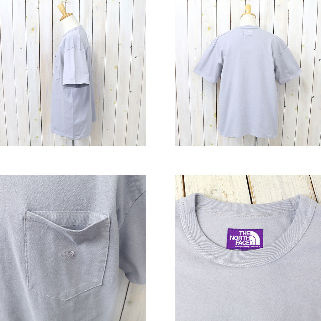 THE NORTH FACE PURPLE LABEL : 8oz Field Pocket Tee (Light Gray)