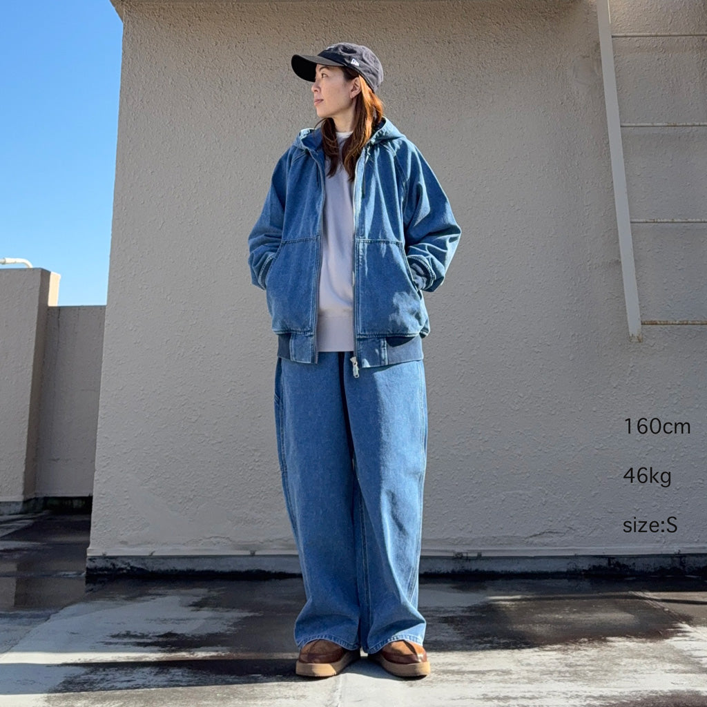 THE NORTH FACE PURPLE LABEL : PLAS Indigo Field Parka (Indigo Bleach)