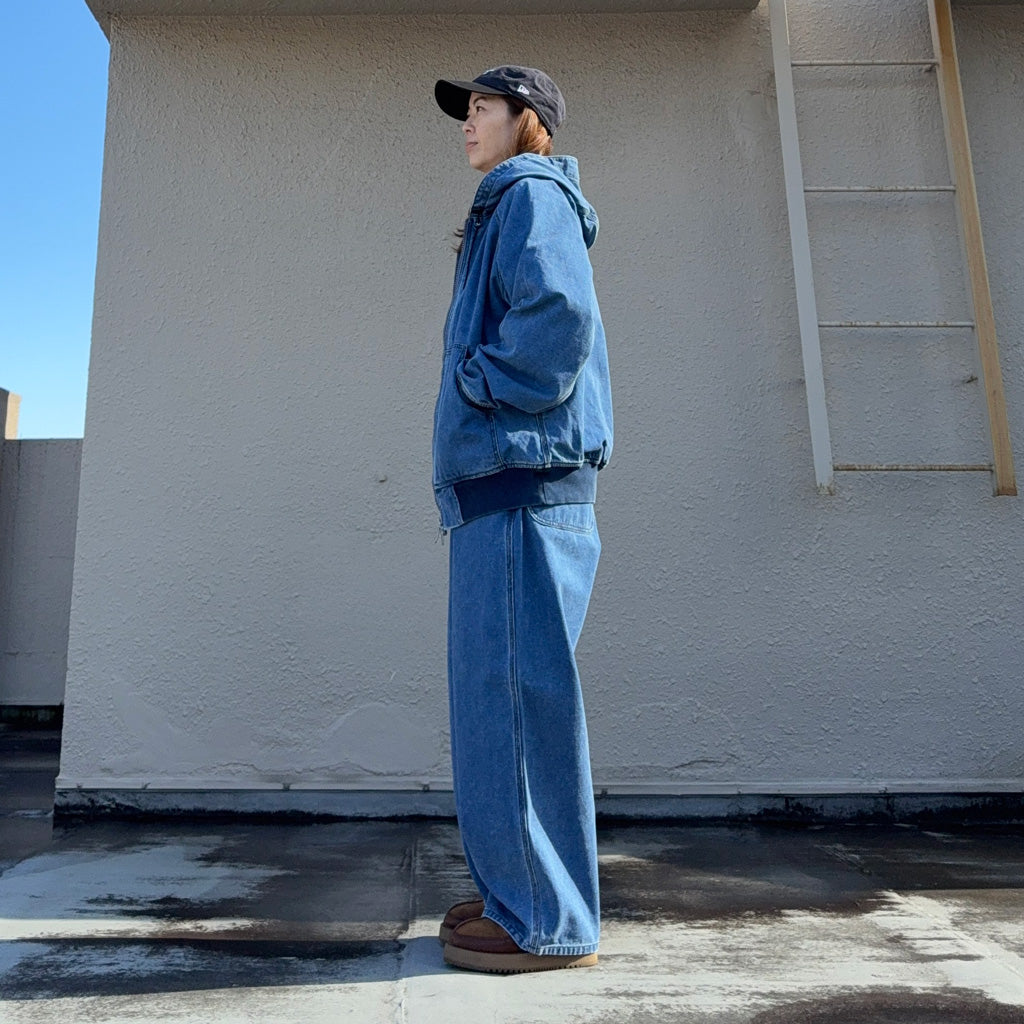 THE NORTH FACE PURPLE LABEL : PLAS Indigo Field Parka (Indigo Bleach)
