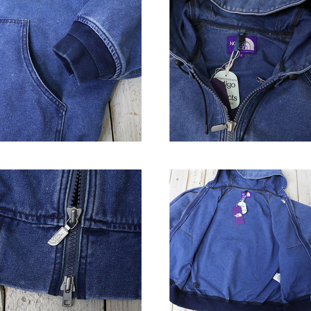 THE NORTH FACE PURPLE LABEL : PLAS Indigo Field Parka (Indigo Bleach)