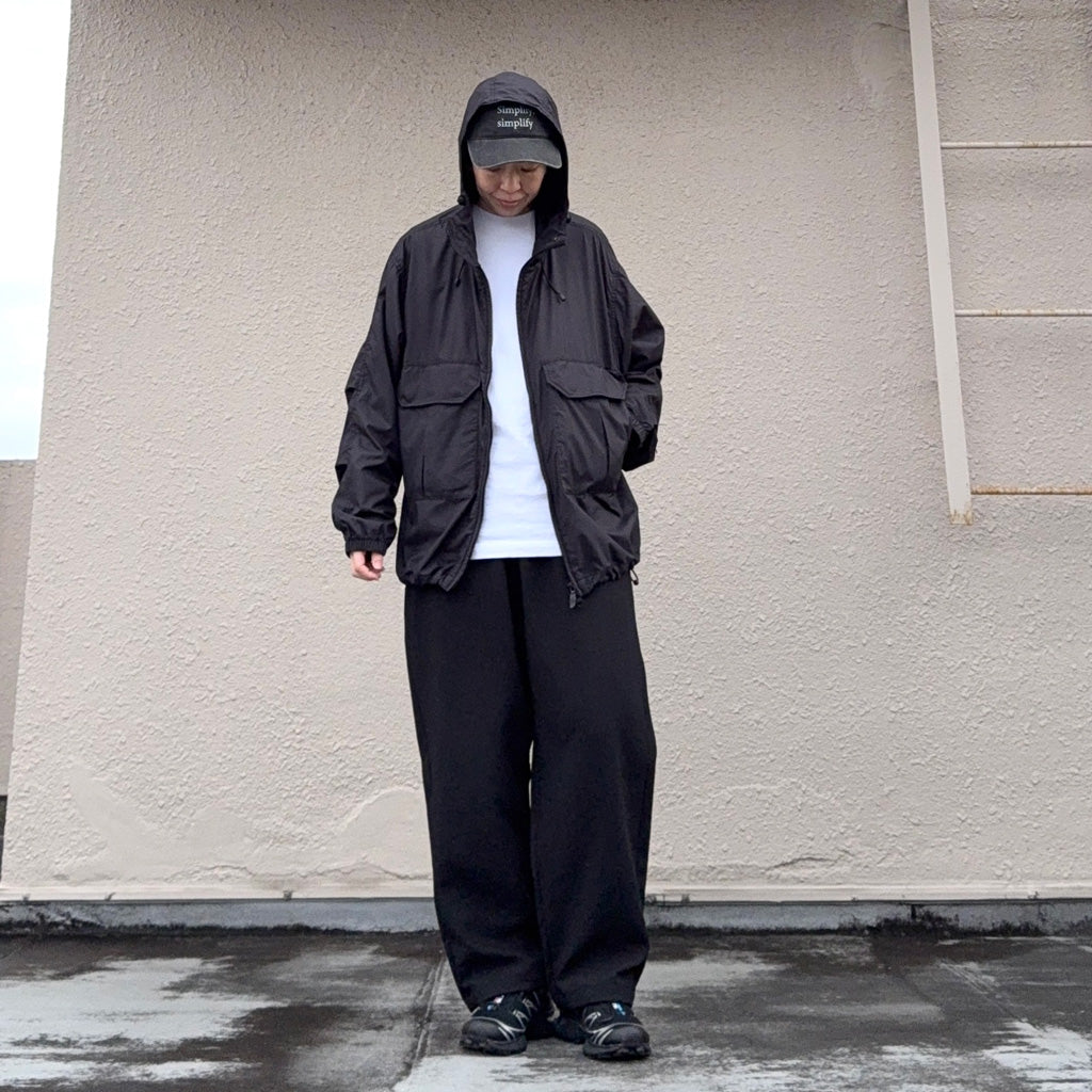 THE NORTH FACE PURPLE LABEL : PERTEX QUANTUM Mountain Wind Parka (Black)