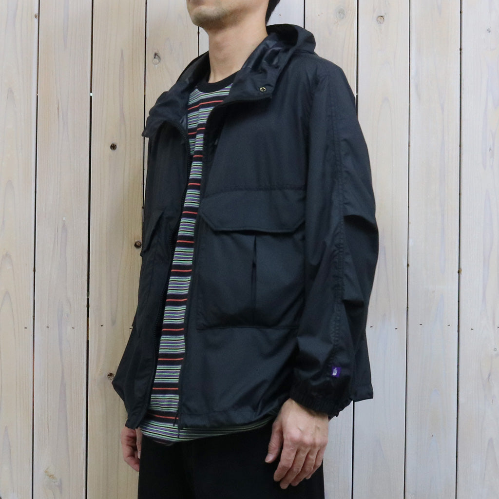 THE NORTH FACE PURPLE LABEL : PERTEX QUANTUM Mountain Wind Parka (Black)