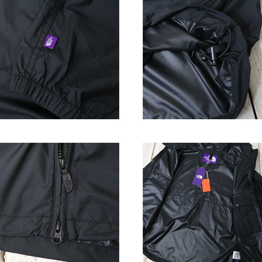 THE NORTH FACE PURPLE LABEL : PERTEX QUANTUM Mountain Wind Parka (Black)