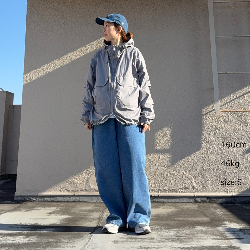 THE NORTH FACE PURPLE LABEL : PERTEX QUANTUM Mountain Wind Parka (Light Gray)