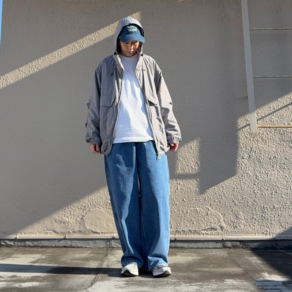 THE NORTH FACE PURPLE LABEL : PERTEX QUANTUM Mountain Wind Parka (Light Gray)