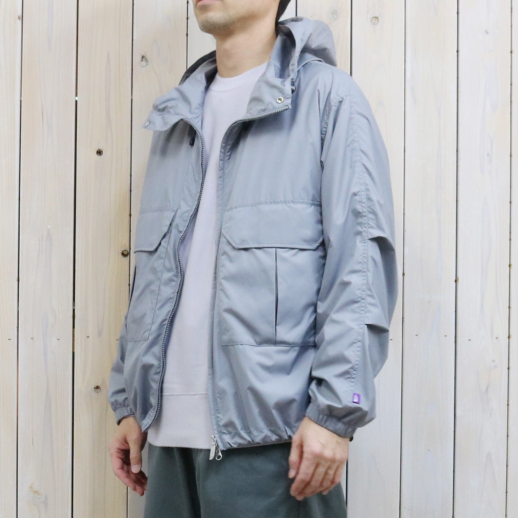THE NORTH FACE PURPLE LABEL : PERTEX QUANTUM Mountain Wind Parka (Light Gray)
