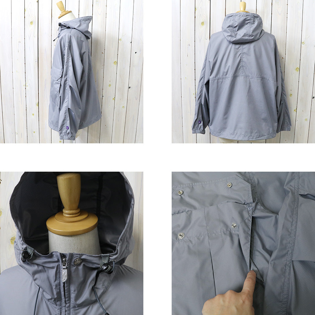 THE NORTH FACE PURPLE LABEL : PERTEX QUANTUM Mountain Wind Parka (Light Gray)
