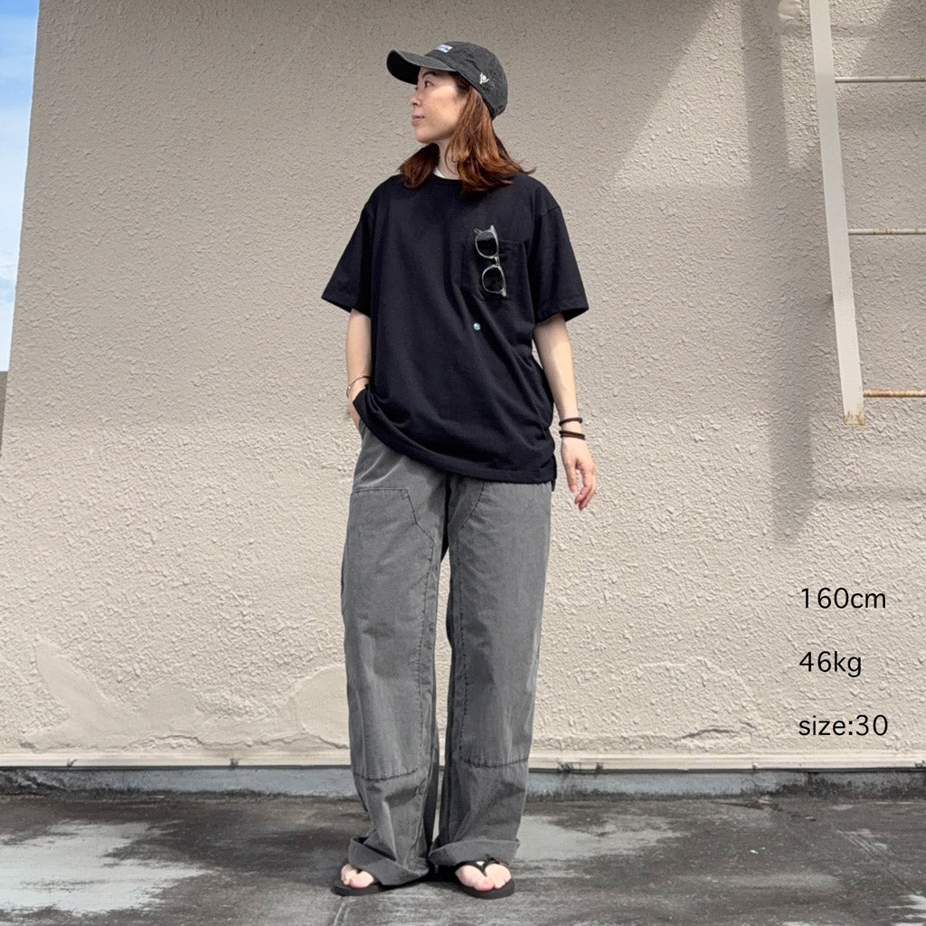 【SALE40%OFF】nanamica : Indigo Weather Deck Pants (Gray)