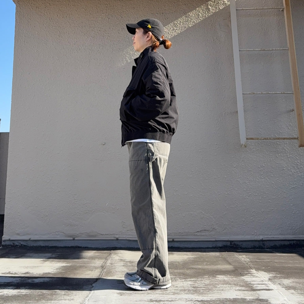 nanamica : Indigo Weather Deck Pants (Gray)