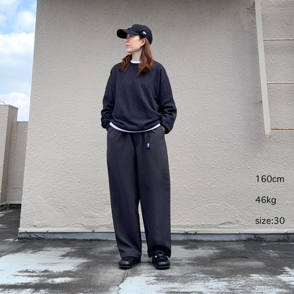 THE NORTH FACE PURPLE LABEL : Polyester Tropical Field Work Pants (Asphalt Gray)