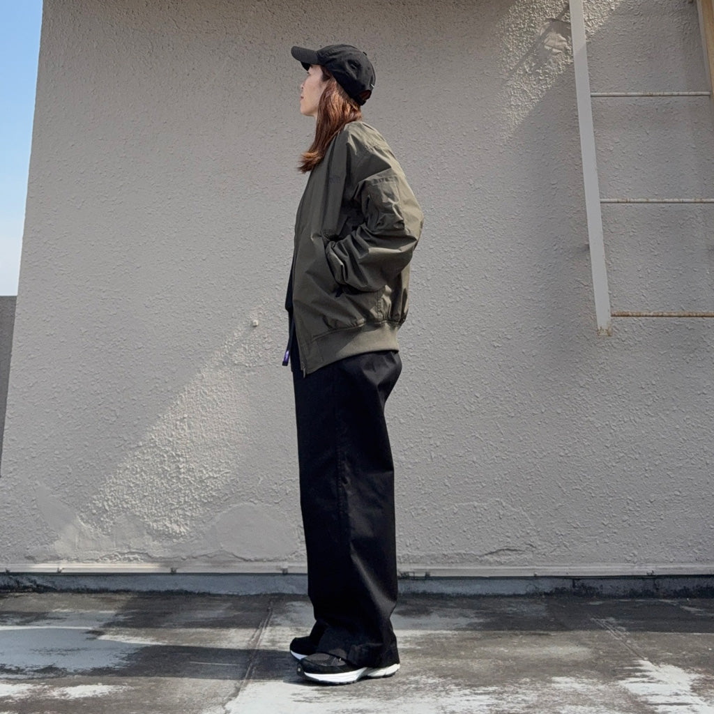 【SALE40%OFF】THE NORTH FACE PURPLE LABEL : Chino Wide Straight Field Pants (Balck)
