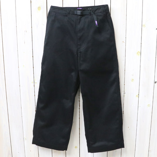 THE NORTH FACE PURPLE LABEL : Chino Wide Straight Field Pants (Balck)