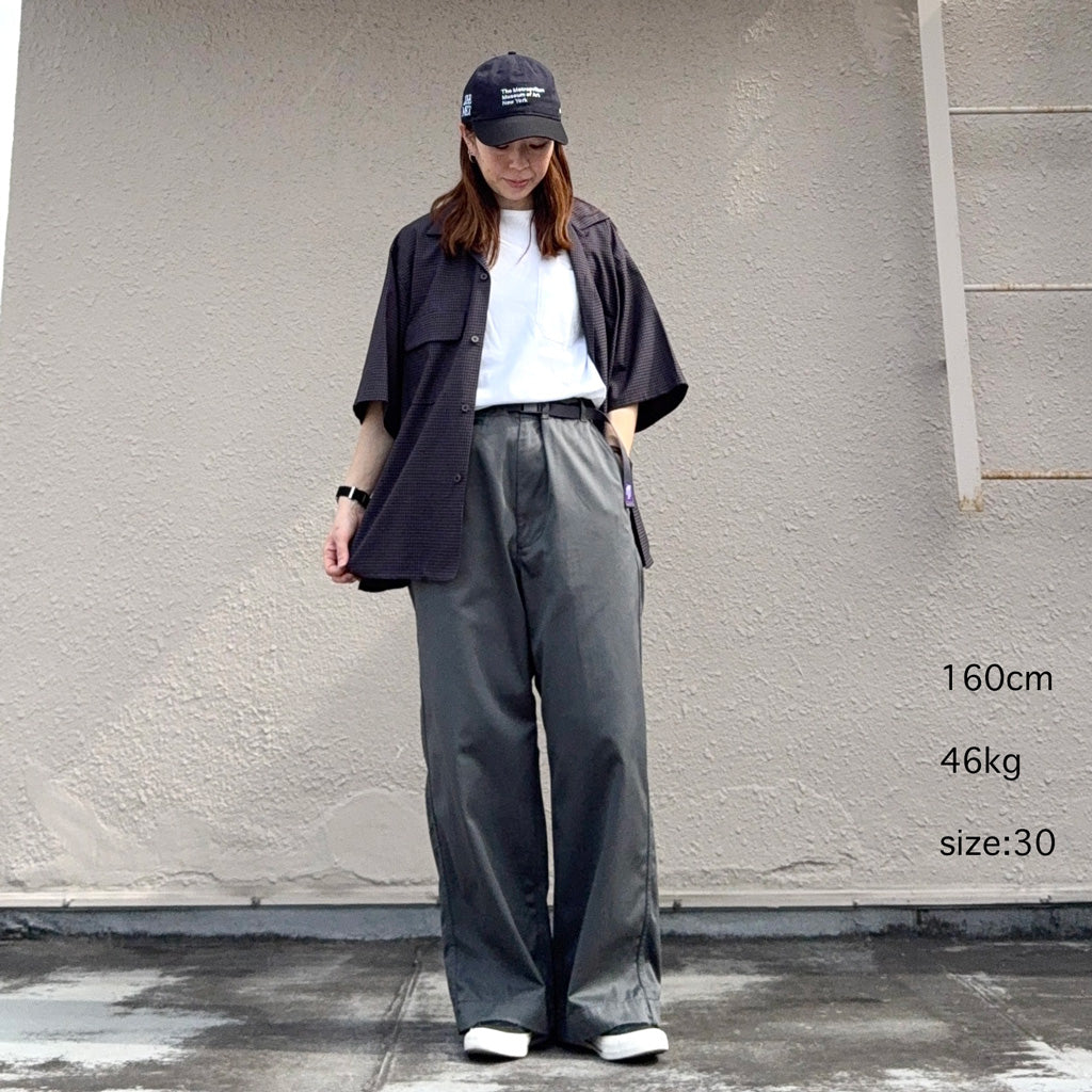 【SALE40%OFF】THE NORTH FACE PURPLE LABEL : Chino Wide Straight Field Pants (Asphalt Gray)