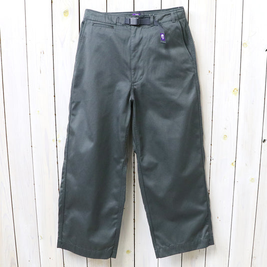 【SALE40%OFF】THE NORTH FACE PURPLE LABEL : Chino Wide Straight Field Pants (Asphalt Gray)
