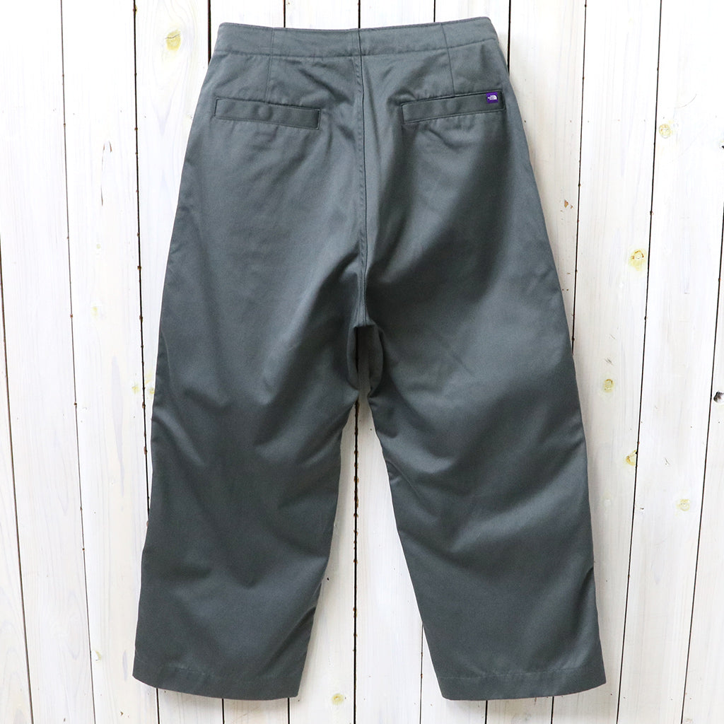 【SALE40%OFF】THE NORTH FACE PURPLE LABEL : Chino Wide Straight Field Pants (Asphalt Gray)