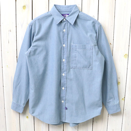 THE NORTH FACE PURPLE LABEL : Regular Collar Chambray Field Shirt